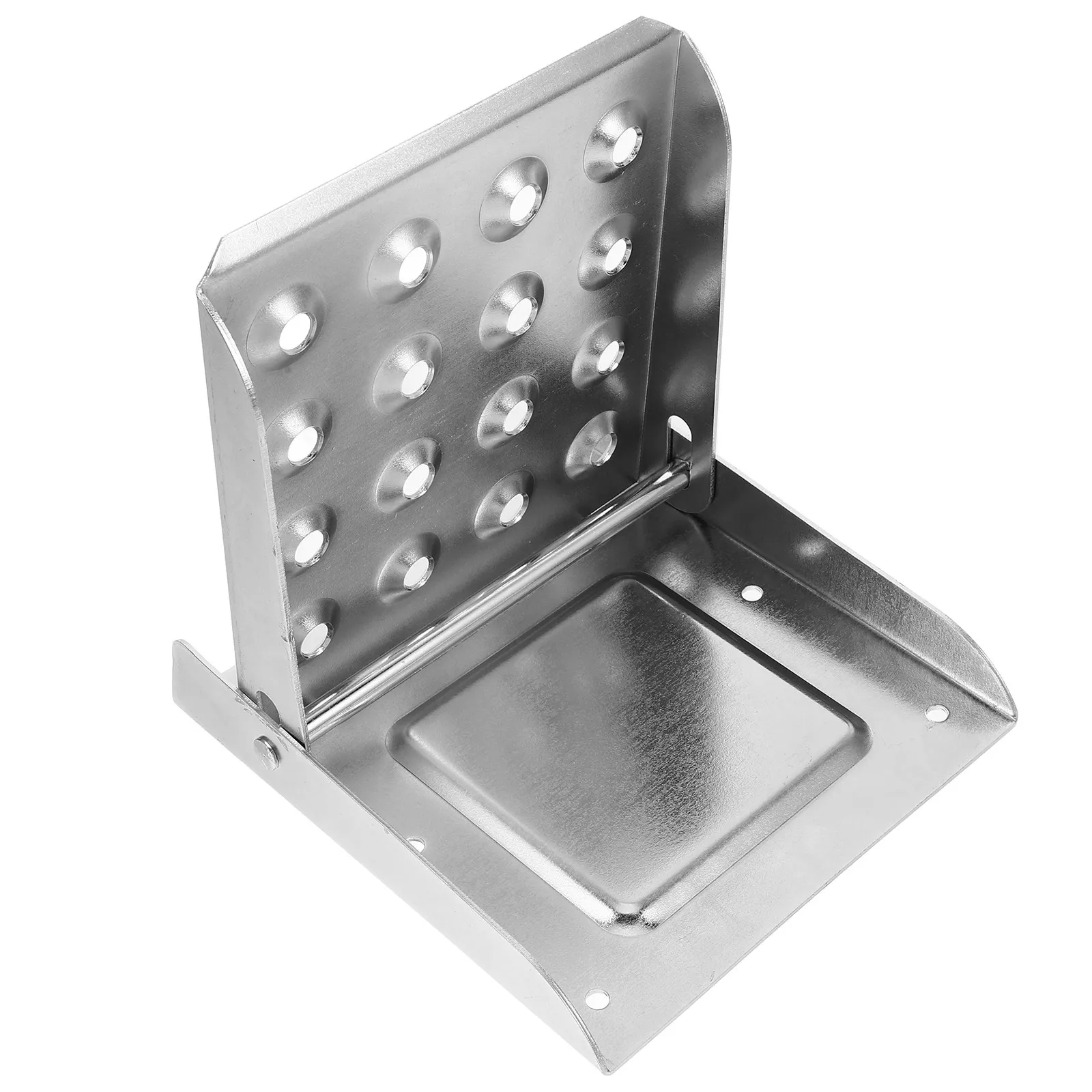 Stainless Steel Non-Slip Foot Pedal Ladder Adjustable Rv Step Multi-Purpose Safety Access for Trucks Trailers Folding Hitch Step