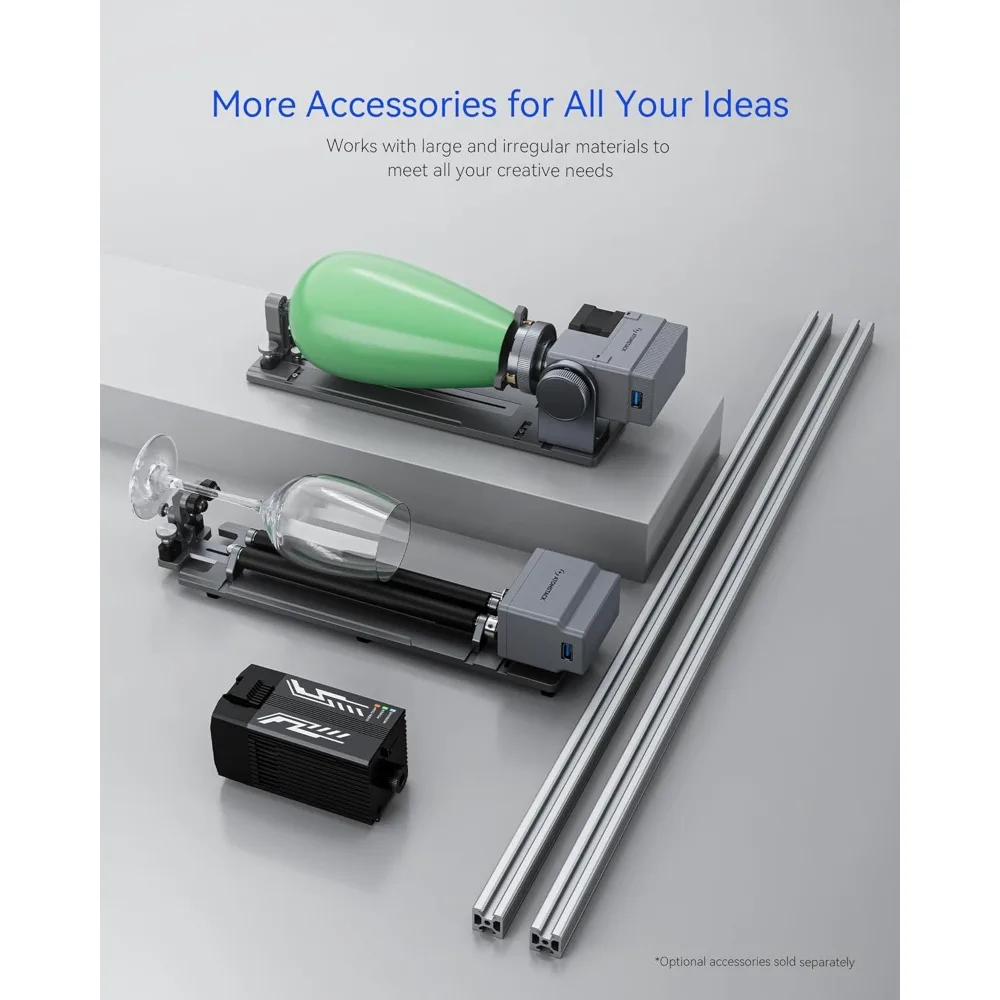 Incisore laser da 7 W, taglierina laser Swift da 7 W, macchina per incisione laser ad alta precisione da 0,06 mm per legno e metallo, scuro