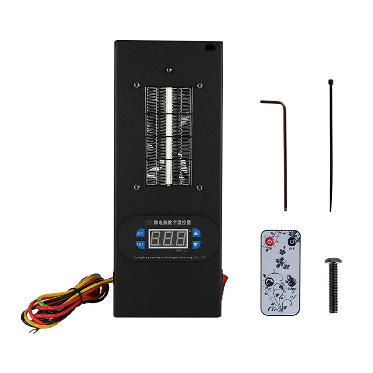 ABJZ Kamerverwarmer voor P1S Kamerverwarmingsregelaar voor Bambu X1C P1P Verwarmde Chamb PTC-verwarmer voor drietandverwarmer