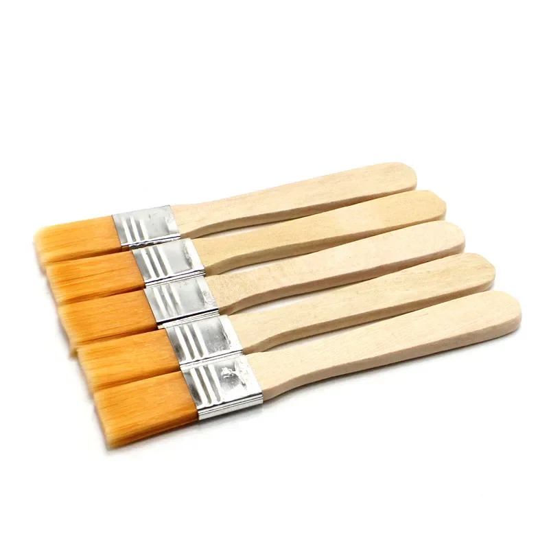 3pcs Wooden Brush Computer Motherboard Dust Removal Keyboard Cleaning Mobile Phone Maintenance Tool Paint Brush Cleaning Brush