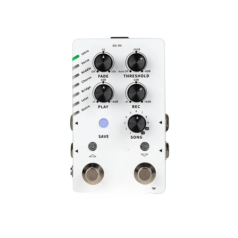 Speaker analog reverb delay guitar monolithic effector