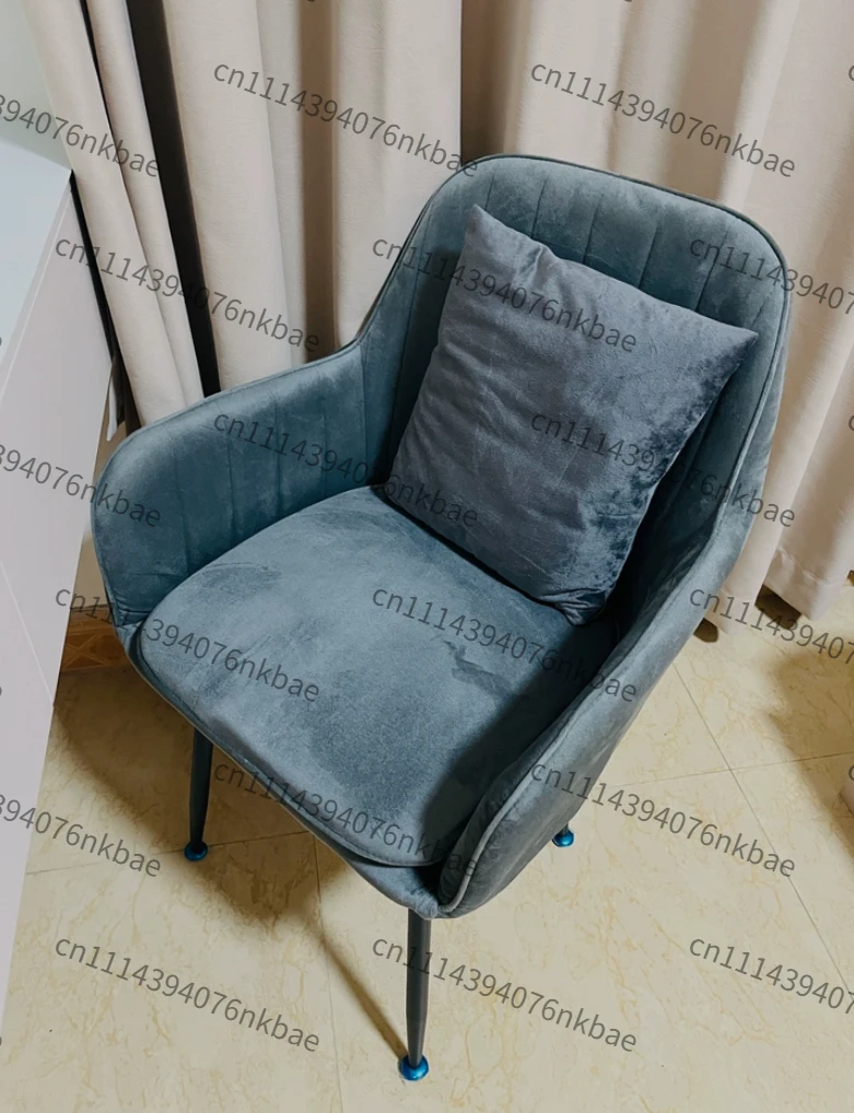 Simple Backrest Makeup Chair Internet Famous Nail Chair Minimalist Dressing Table Dining Chair For Home Bedroom