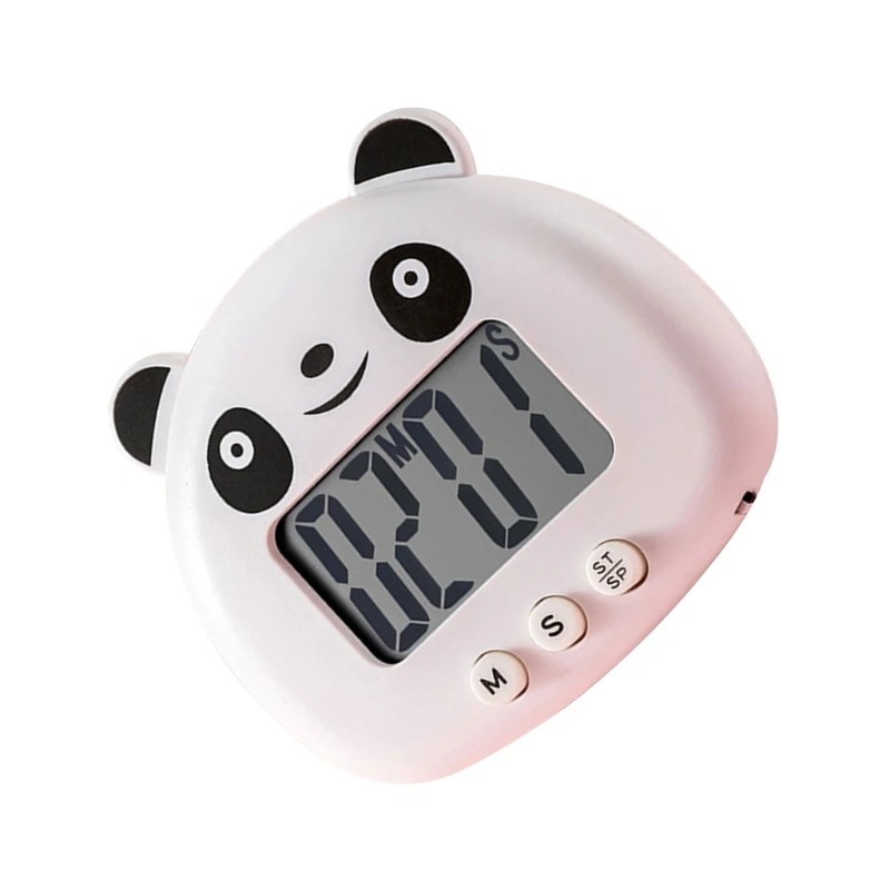 Cartoon Animal Digital Timer Small Digital KitchenTimer Countdown Timer with Back and Stand