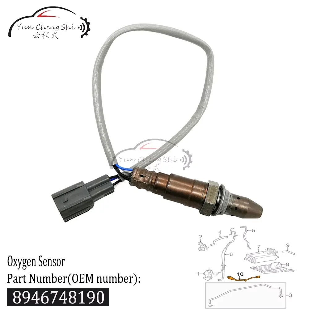 

89467-48220 89467-0R050 89467-06120 89467-48190 New Oxygen Sensor Is Suitable For Toyota Avalon, Camry Prince, Lexus ES250 ES300