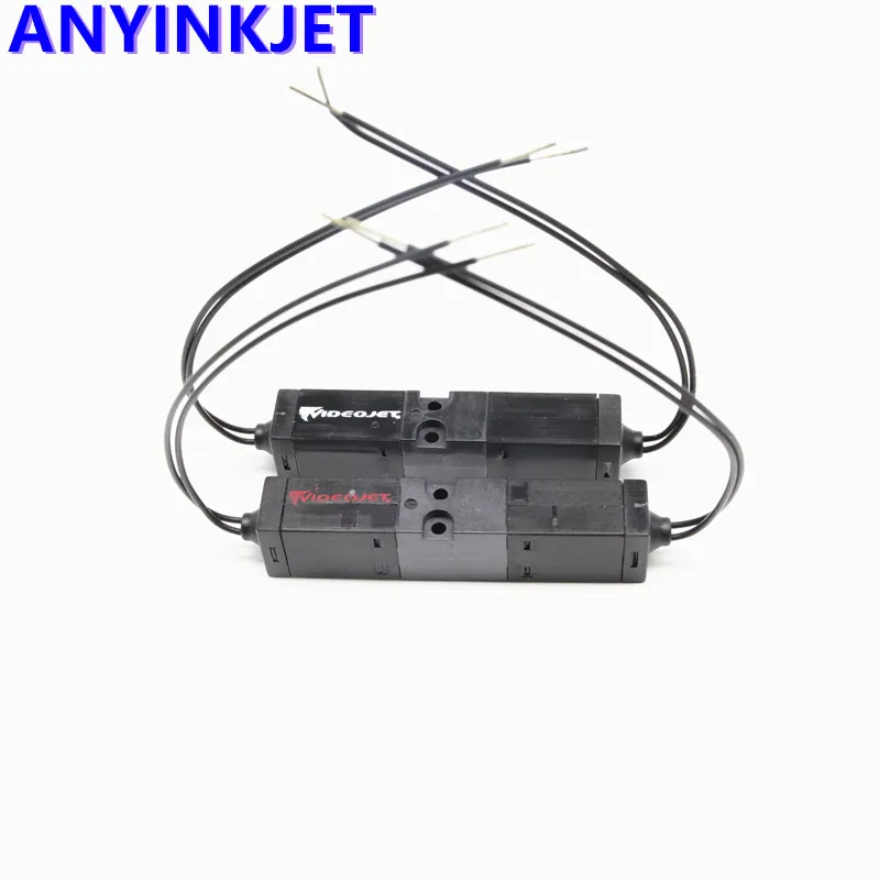 original new for Videojet 1000 printhead solenoid valve pair 19V 24v for Videojet VJ1210 1220 1510 1520 1610 inkjet  printer