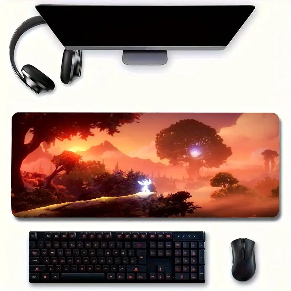 Pad Ori and the Blind Forest Mouse Pad Large mouse pad for home office Waterproof leather desk pad for gamers Computer mouse pad