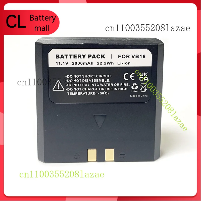 

Аккумулятор VB18 2000 мАч для Godox V860II-C V860II-S V860II-N V850II Flash