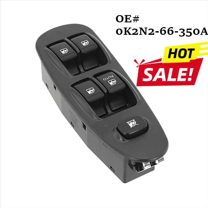 Portable Window Switch Front Left Driver Power Window Control Switch 0K2N2-66-350A 0K2N266350A For Kia Sorento Sephia