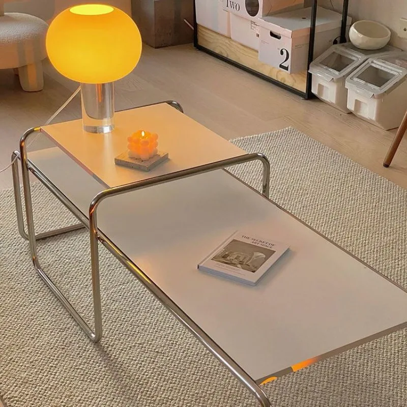 

Minimalist Small Coffee Table Modern Classic Side Table Trendy Elegant Living Room Table Basse Furniture Decoration