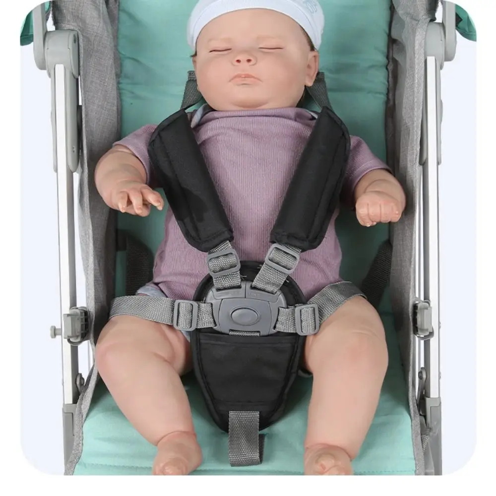 Portable Breathable Car Seat Shoulder Pads Comfortable Soft Seat Belt Pads Detachable Strap Pad Stroller