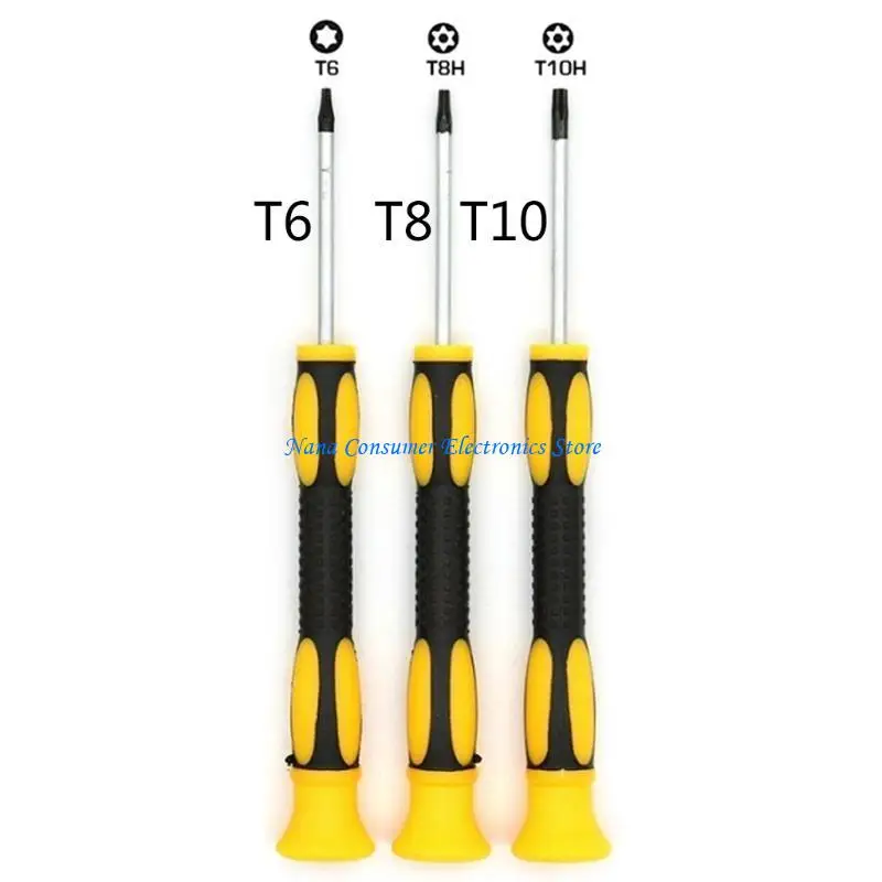 G7NE 1pc Repair Took T8 + + Screwdrivers with Prying Tool & Cleaning Brush