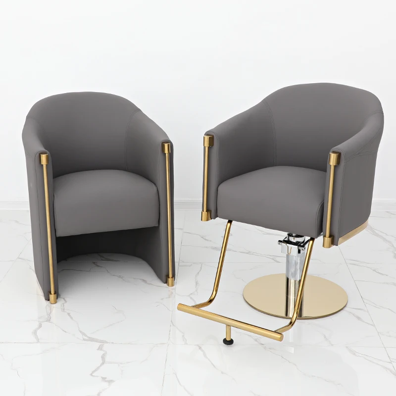 

Professional Barber Chairs Beauty Salon Makeup Desk Hairdresser Barber Chair Pedicure Headboards Tattoo Stuhl Salon Furniture AA