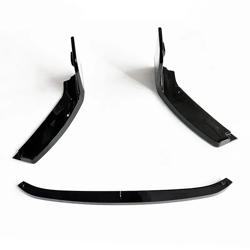 

Front Bumper Lip Spoiler For BMW M2 G87 2 Doors 2023 2024 Glossy black Front Bumper Protector Lower Blade Splitter Car Styling