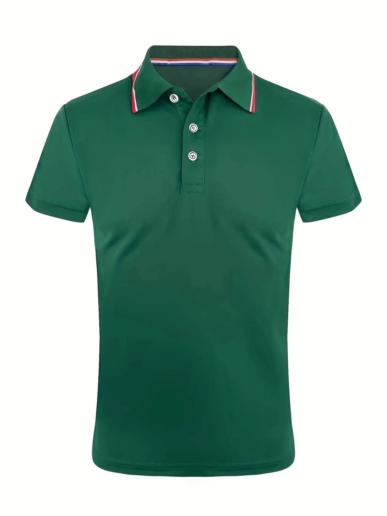 2025 Hot Sale Men's Summer Casual Breathable Comfortable Polo Shirt Men's Solid Color High Quality Short Sleeve T-Shirt 28 S11b99b81d2d34538b98abe1b0f022a04J
