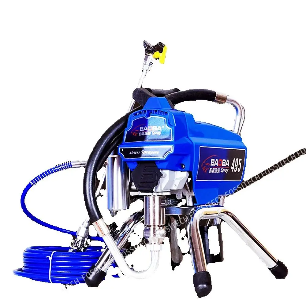 2.5L 2500W High-power Electric High-pressure Airless Spraying Machine 495 Emulsion Paint Wall Household Sprayer Painting Machine