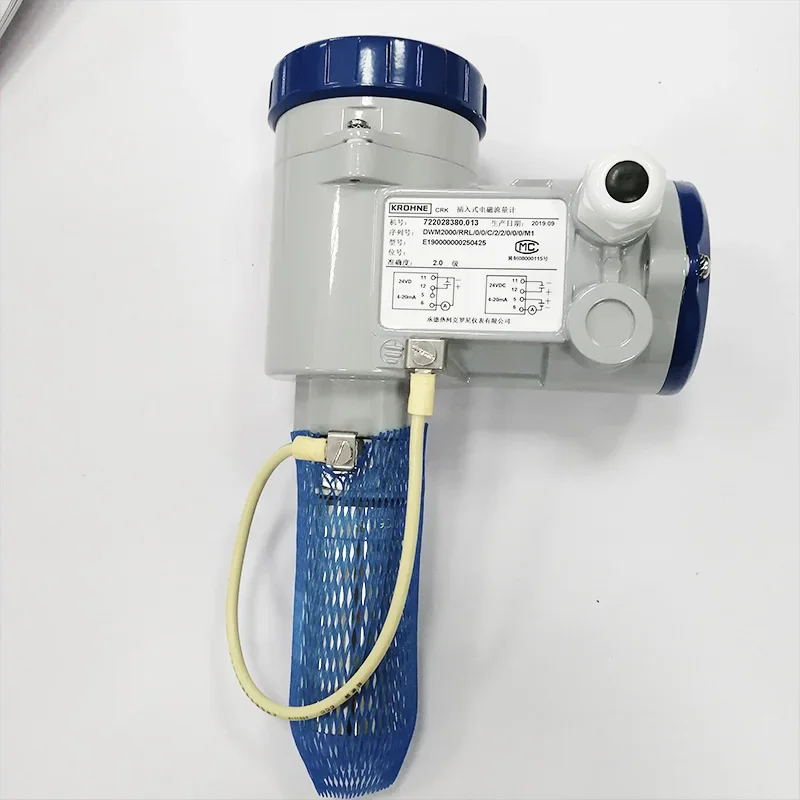 KROHNE Cologne DWM2000 DWM2000II with display LCD plug-in electromagnetic flowmeter transmitter