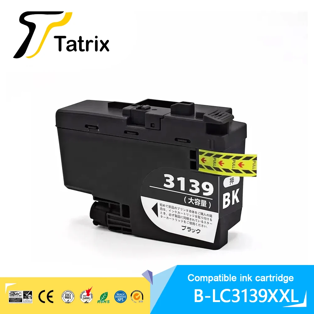 Tatrix Compatible Brother LC3139XXL LC3139 LC 3139XXL 3139 Premium Color Ink Cartridge For HL-J6000CDW MFC-J6999CDW Printer