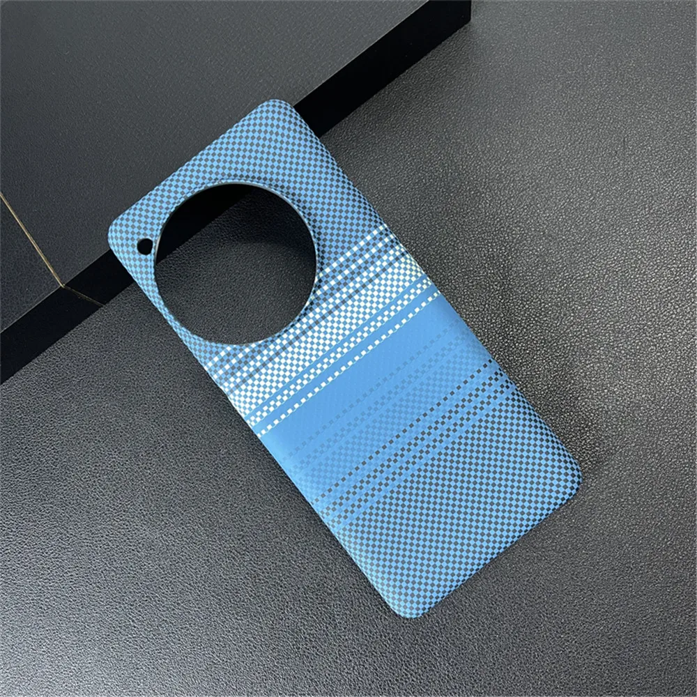 Carbon Fiber Kevlar Pattern Slim Phone Case For Oneplus ACE 2 3 Pro 12 Half Pack Ultra-Thin Plastic Shockproof Bumper Back Cover