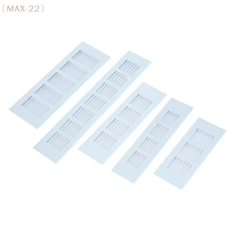 〔MAX-22〕Aluminum Alloy Rectangular Air Vent Cover Heat Dissipation Grille For Wardrobe Cabinet Furniture Door Panel