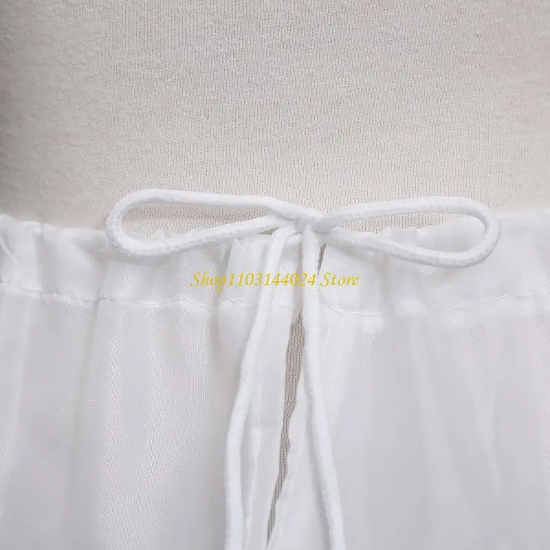 N5KE LITTLE LITTRALY GIRLS WIDE BOUFFANT HAND SLIP SLIP PETTICAT #3