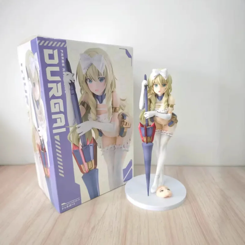 

FAG Durgal Mecha Girl Anime Figure Collectible PVC Statue With Replaceable Head Desktop Decoration For Anime Enthusiasts