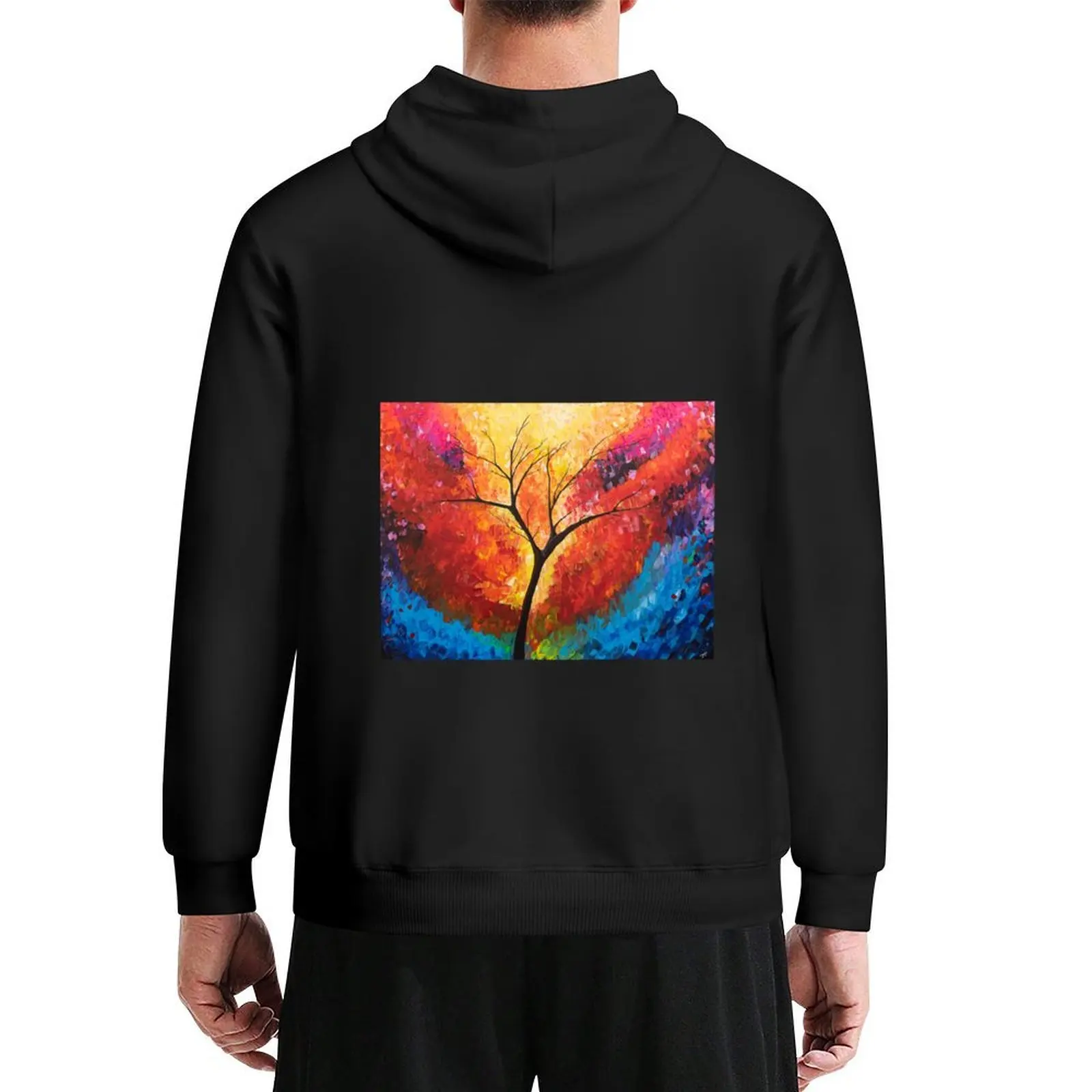 

Abstract Tree - Autumn Dreams Hoodie autumn clothes men clothes mens clothes hoodie for men