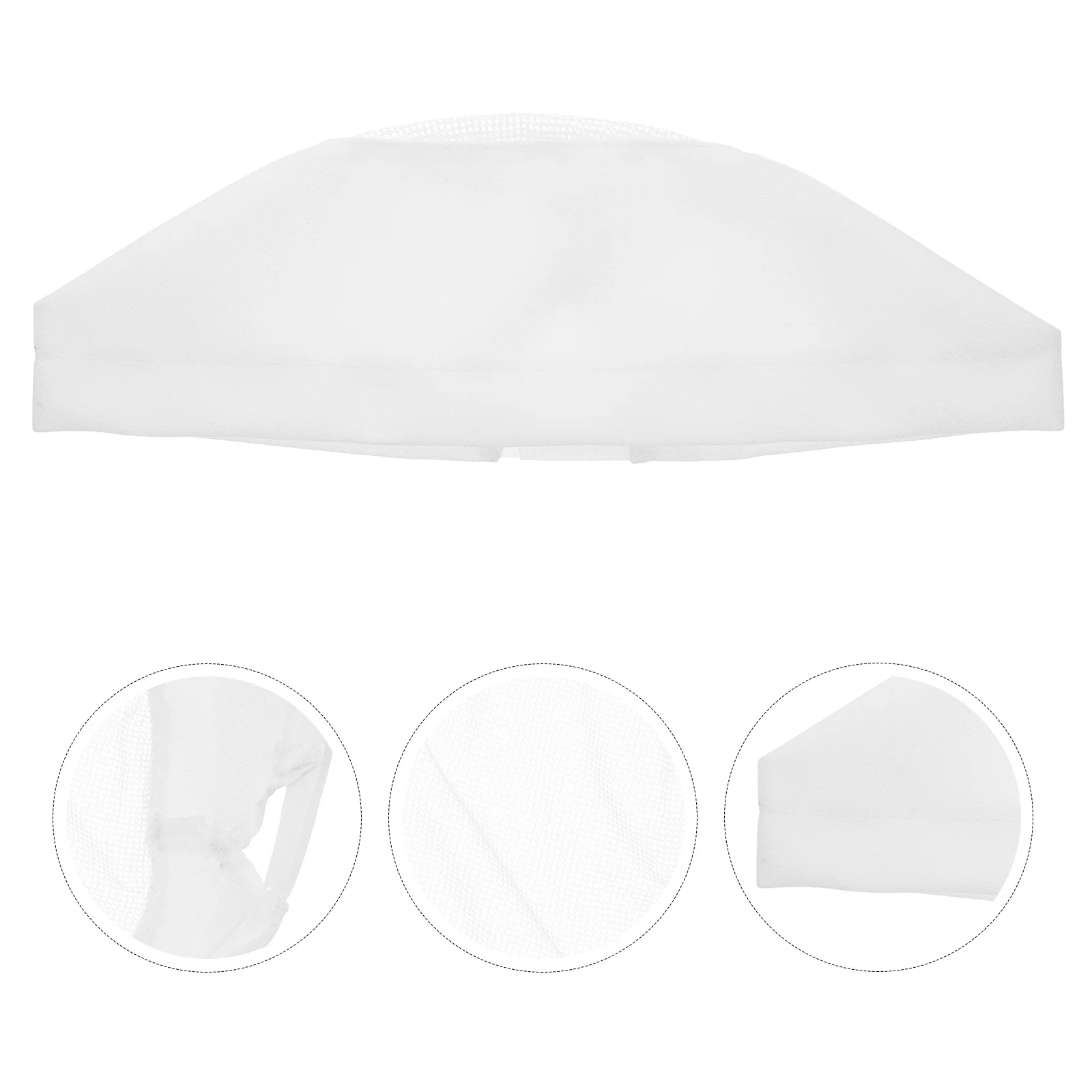 หมวกเชฟ ทนต่อการสึกหรอ ระบายอากาศได้ดี หมวกทำอาหารในครัว สีคลาสสิก เหมาะสำหรับร้านอาหาร คาเฟ่ บาร์บีคิว หมวกเชฟ