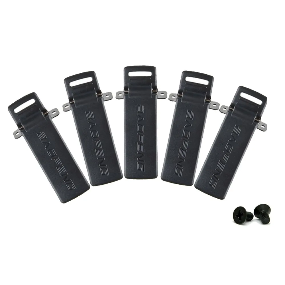 Clip de cinturón para BaoFeng, accesorios para Walkie Talkie, UV-5R, UV-5RA, UV-5RB, UV-5RC