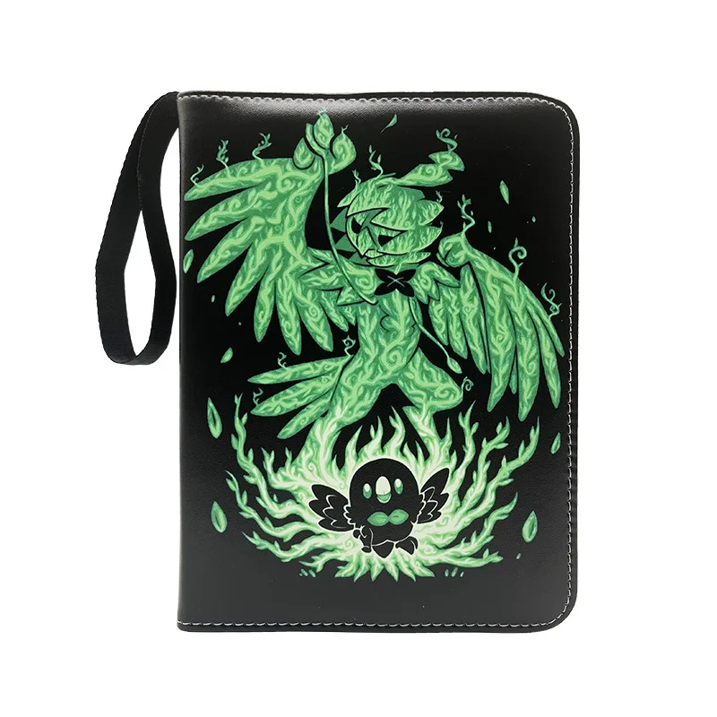Pokemon 4 -Pocket 9-Pocket Anime Card Pack Booklet Binder - Anime TCG Card Album & Collector's Folder Kaarthouder Festival Gift