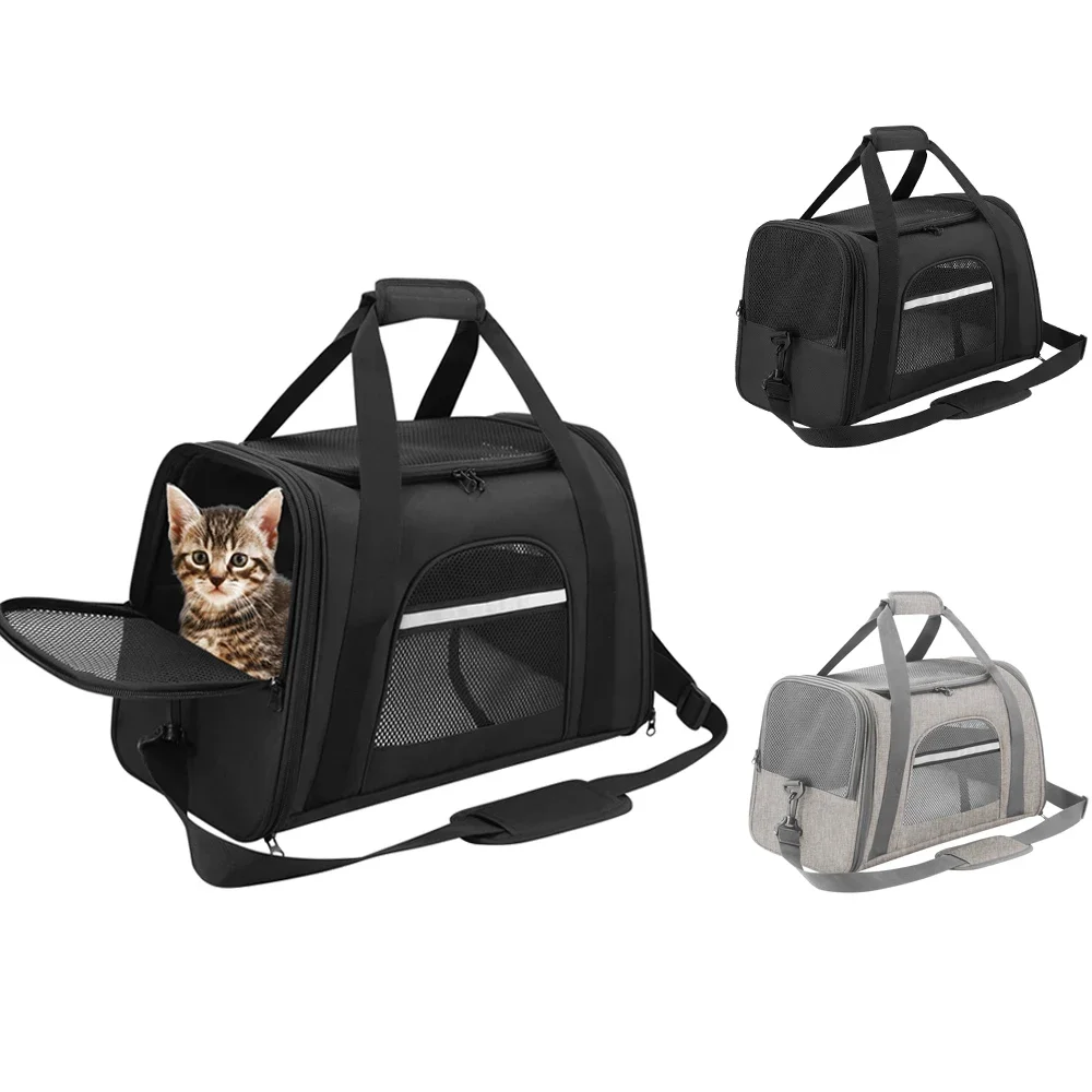 

Pet Bag Portable Dog Cat Carrier Bag Puppy Travel Bags Breathable Mesh Small Dog Cat Dogs Outdoor Tent Carrier Pets Handbag