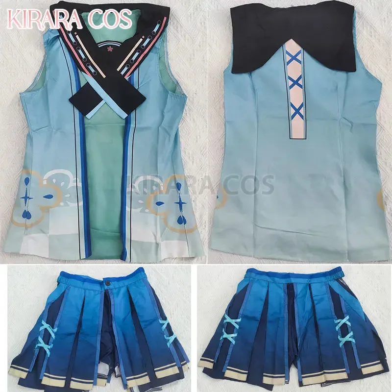 

New 2025 Kirara Costume with Tail Ears Genshin Impact Cosplay Full Set for Cute Cat Girl Party Outfits❤❤dd