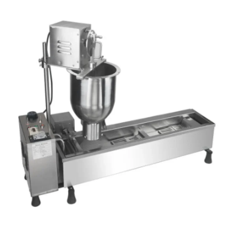 High Quality Doughnut Fryer Chocolate Glazing Machine Donut Making Machines Commercial