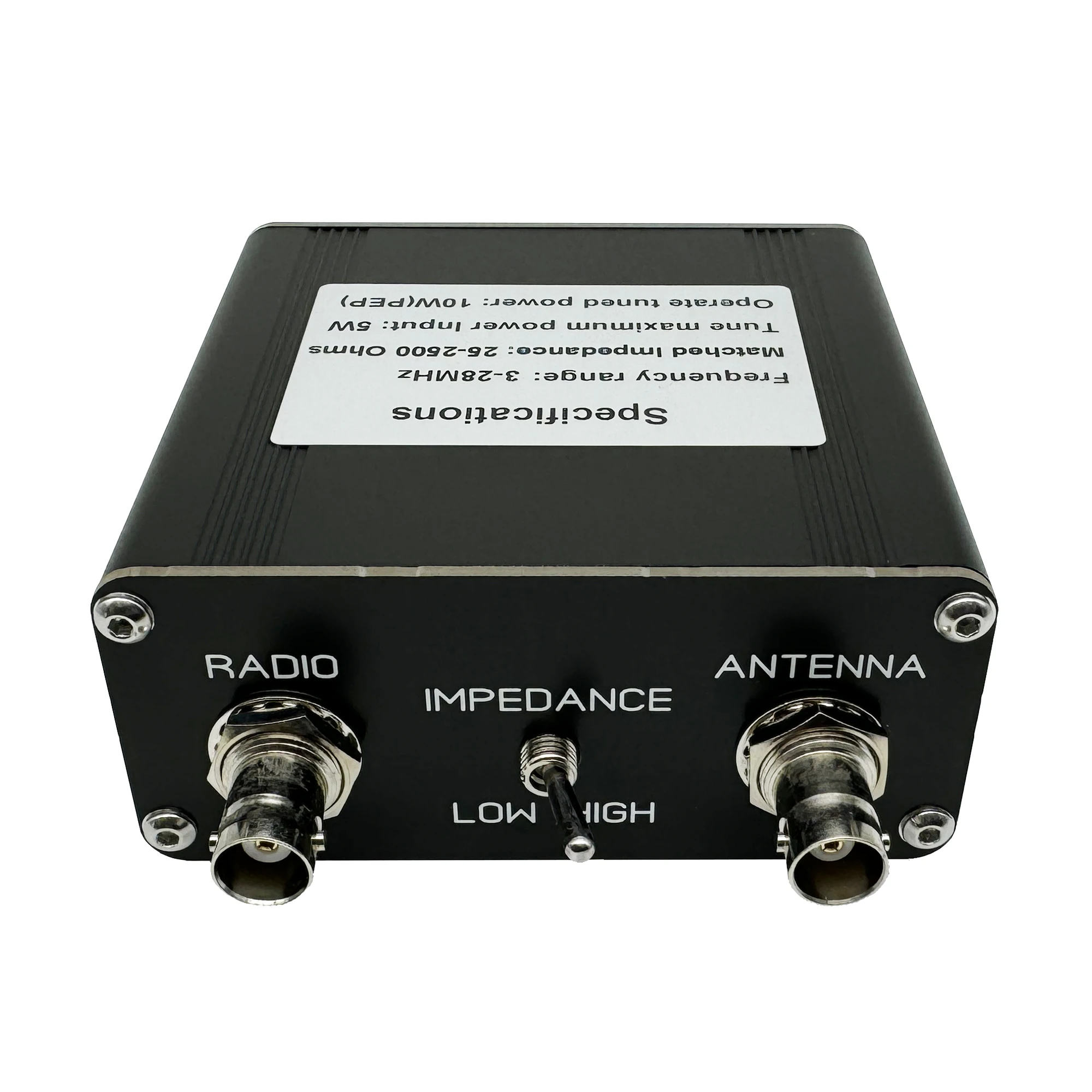 QRP Z-match 5W Manual Antenna Tuner 3-28 MHz