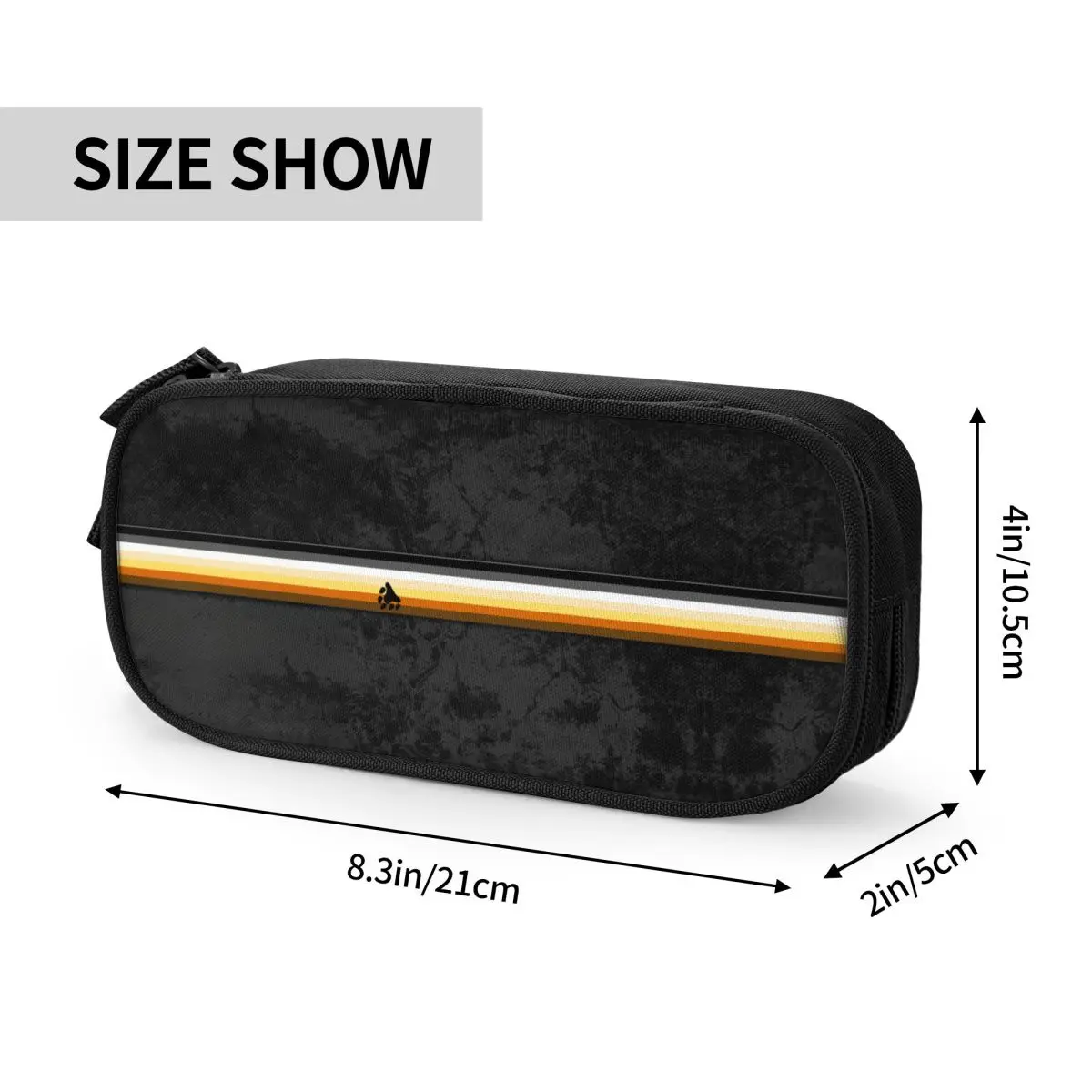 مخصص المتعثرة مثلي الجنس الدب فخر العلم شريط مقلمة للبنين بنات تخزين كبير القلم حقيبة صندوق اللوازم المدرسية #4