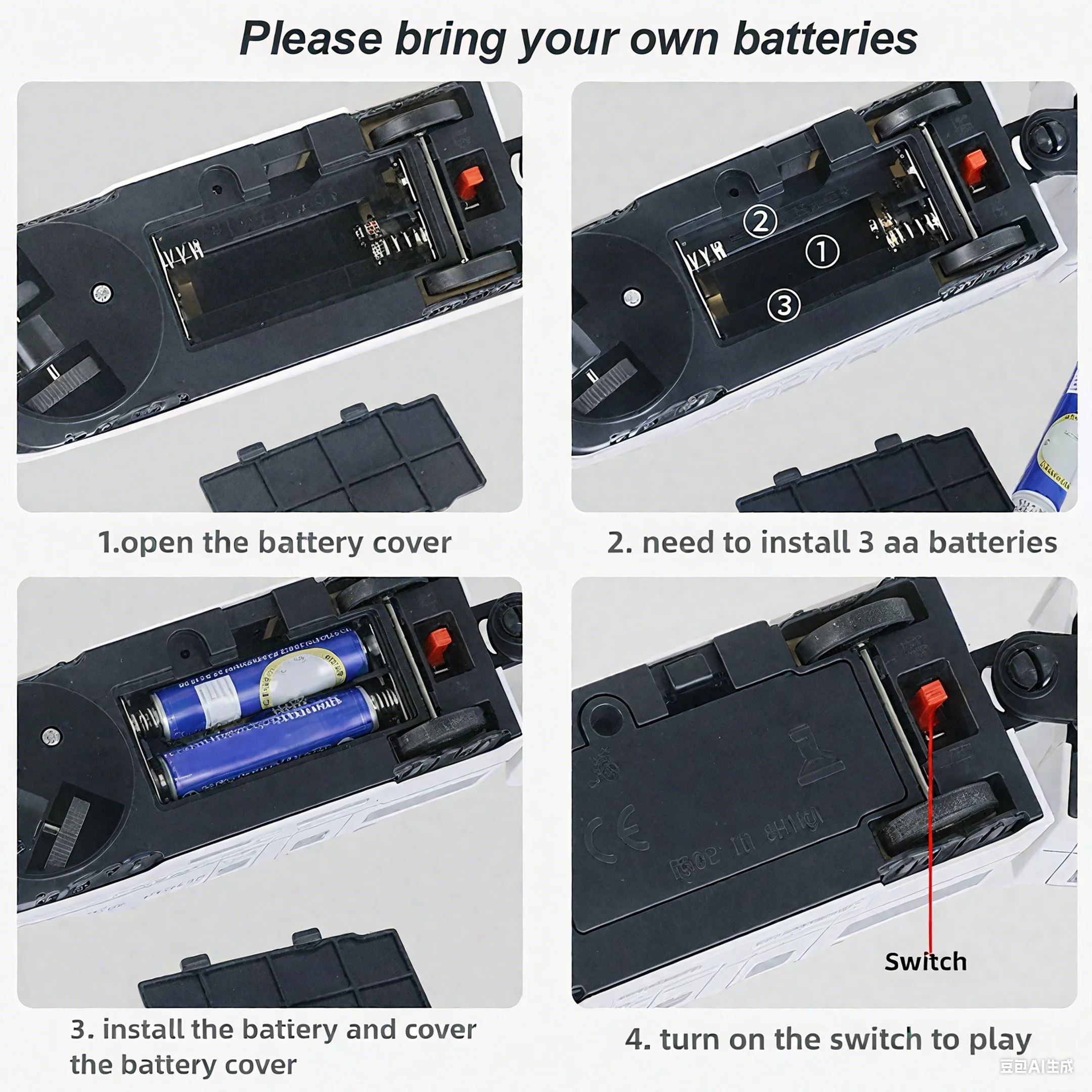 مجموعة ألعاب قطار كهربائية عالية السرعة محاكاة للأطفال يمكنك صنعها بنفسك نموذج سكة حديد مع أضواء وأصوات مسار تعليمي هدية للأولاد والبنات #5