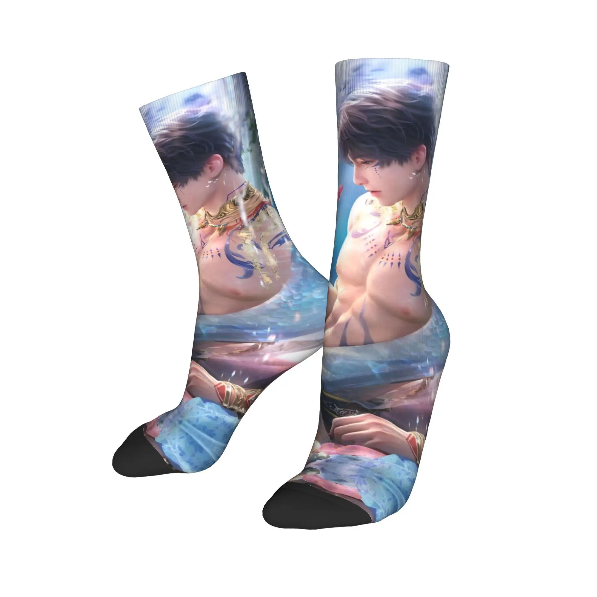 Unisex Love and Deepspace Socks Sylus and Rafayel Breathable Casual  Crew Socks Amazing Gift