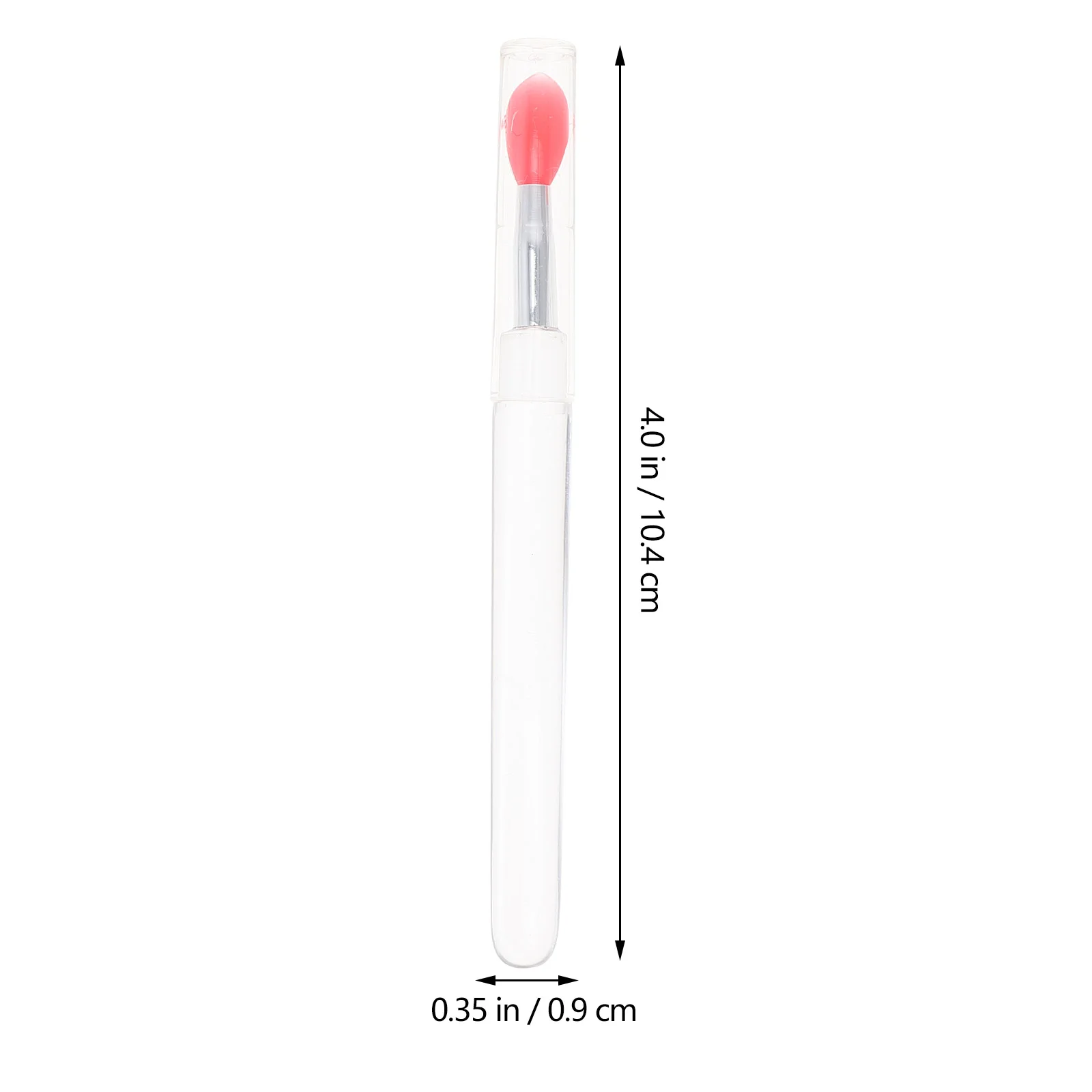 Pinceau Jules Mini Baume en Silicone, Rouge à Lèvres, Maquillage, Petit Fard à Paupières, Gel de Silice, Paillette Pratique, Miss avec Couvercle, 6 Pcs