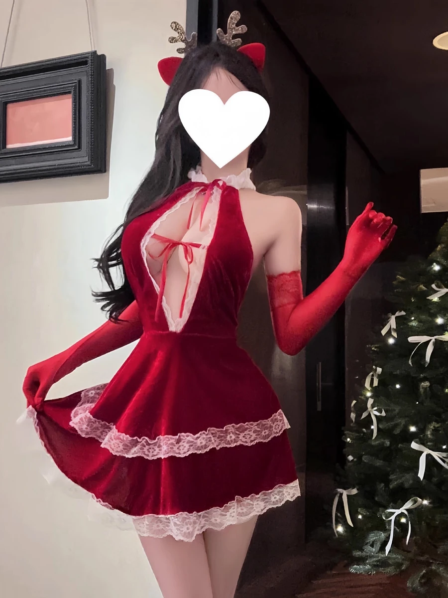 

Sexy Hollow out Ne Hanging Lace Velvet orm Skirt Dr Women's Summer A-Line Dr Hollow out Design Par Dr