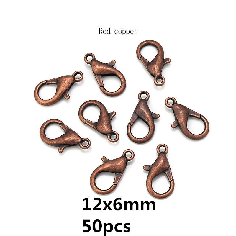 8 Farben 200 Stück offene Biegeringe + 50 Stück Karabinerverschlüsse Haken Verbinder Schmuckherstellung DIY Armband Halskette Schmuckzubehör Kit