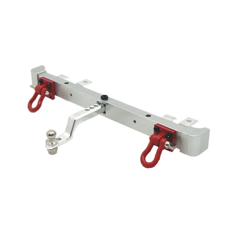 Metal Rear Bumper with Tow Hook for 1/12 MN Model MN82 LC79 Upgrade Parts RC Model Crawler Car Truck Buggy Kit OP Accessories