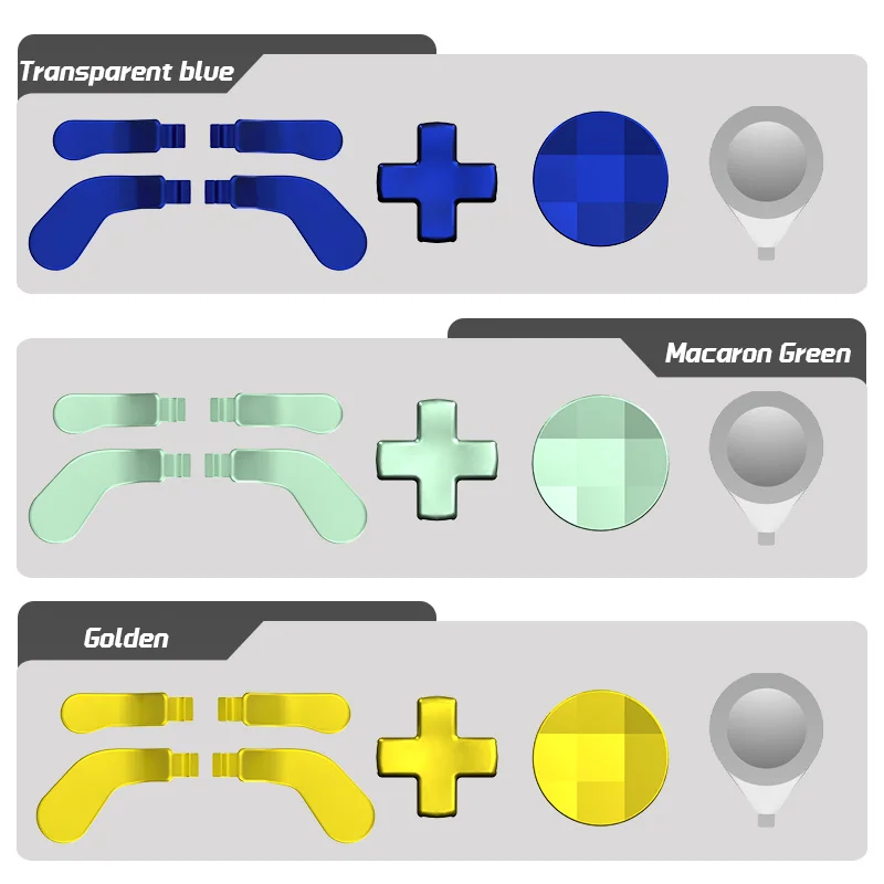 

Metal Paddles Trigger Button For Xbox One Elite Series 1 2 Controller Gamepad D-Pad Direction Cross Key Accessories