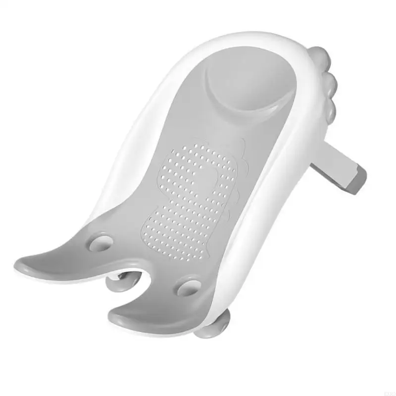 

Infant Bath Support Basin Strong Suction Portable Quick Dry Bath Rack Ergonomic