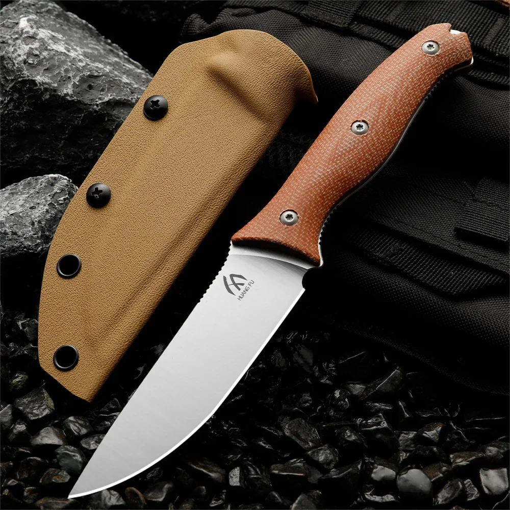 High quality multifunctional fixed blade - outdoor camping, rescue, and emergency survival knife, men\'s gift