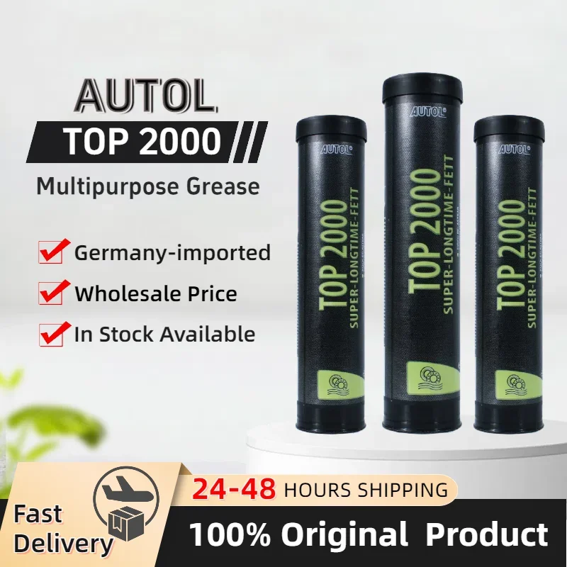 AUTOL TOP 2000 Multipurpose Grease Bearing Lubrication for Industrial Machinery Automotive Parts Long Lifetime Wear Protection