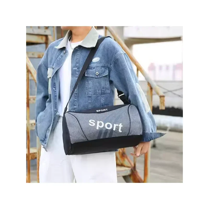 Women's & Men's Gym Bag Unisex Outdoor Crossbody Shoulder Backpack Personalized Duffel Overnight Travel Yoga Sports Bag