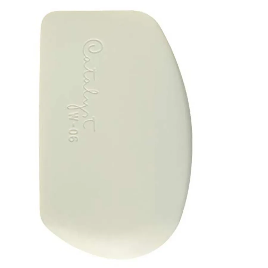 

Catalyst Tools, Art Supplies for Texturizing and Moving Paint, Wedge- White