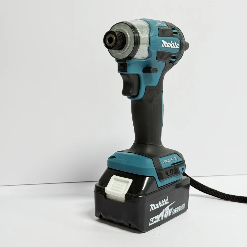 2025 Makita DTD173 bule 18v Brushless Lithium-ion Impact Driver Power Tool Multifunctional Tool, Drill Bit, Power Tool