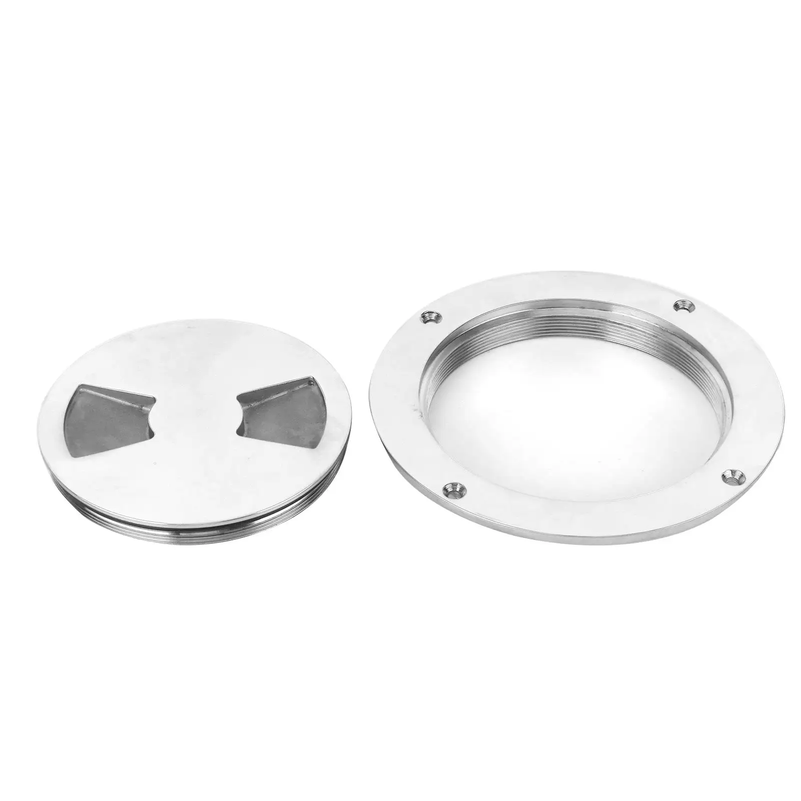 

5in Inner Diameter For Boat Yacht Deck Cover Surface Polishing Plate Installation Simple Port Hole Anti rust