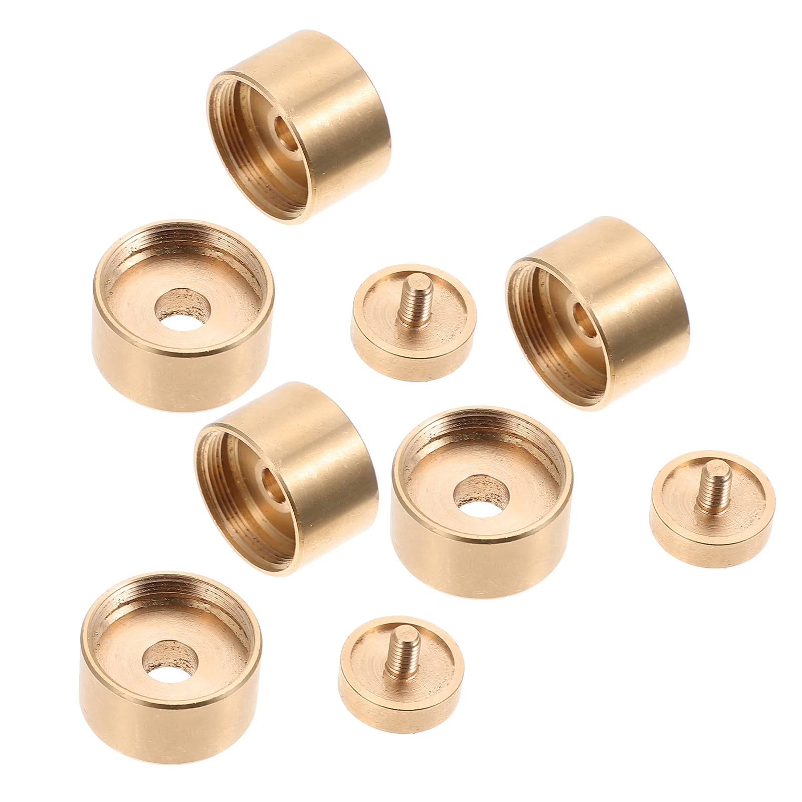 

Small Upper and Lower Cover Buttons Trumpet Buckle Snap Useful Musical Instrument Tool Copper Accessories Covers