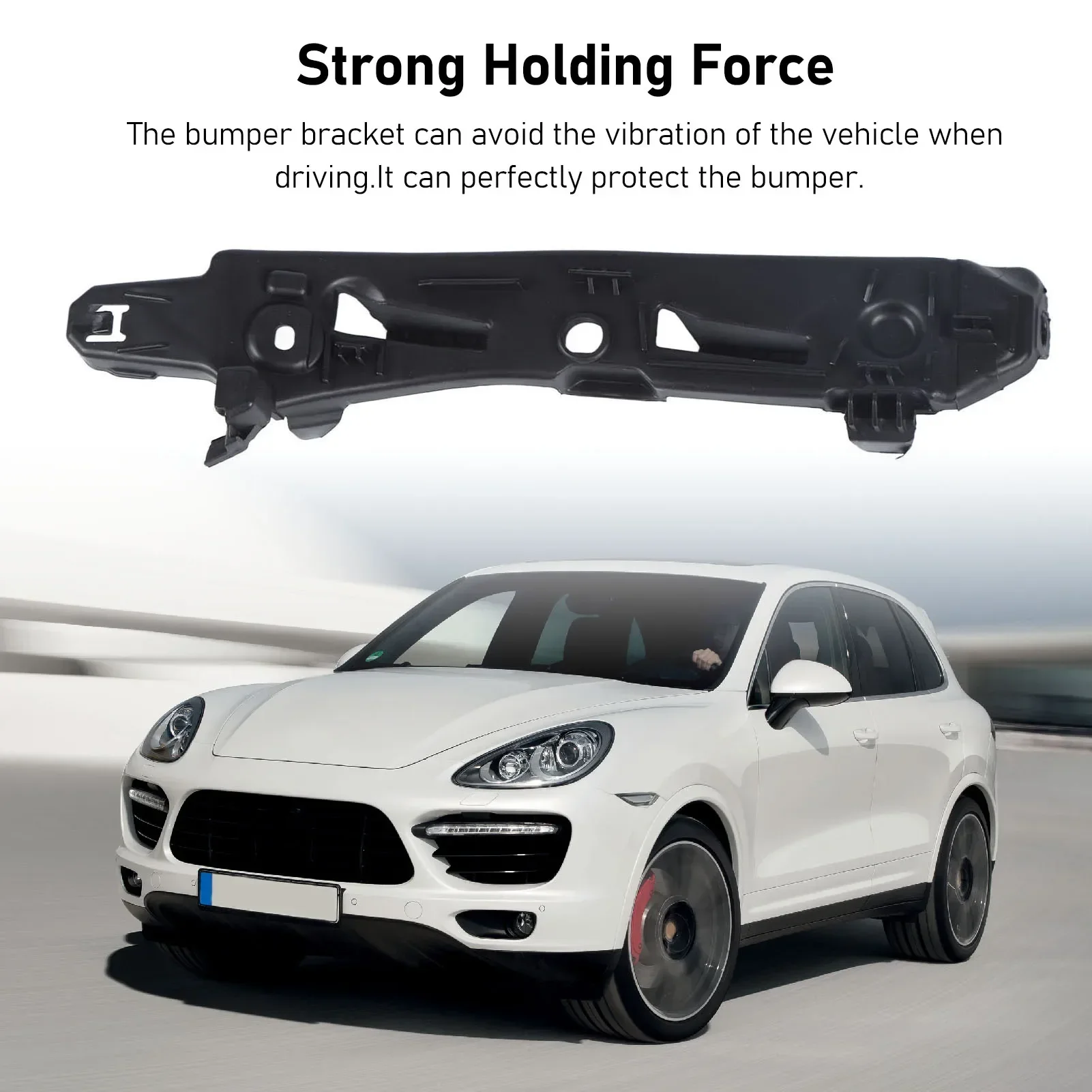 

Right or Left Front Bumper Bracket Fixed Bumper Protection Retainer 95850504901 95850505001 For Porsche Cayenne 92A 2011-2017